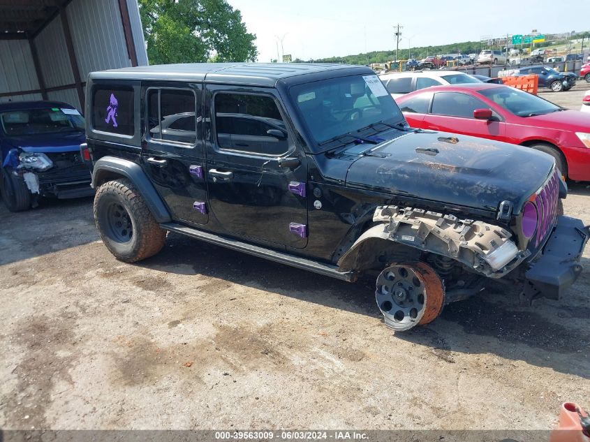 2018 JEEP WRANGLER UNLIMITED SPORT S 4X4