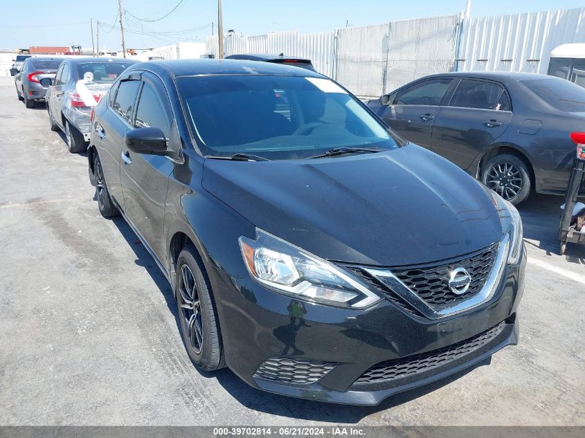 2016 NISSAN SENTRA S