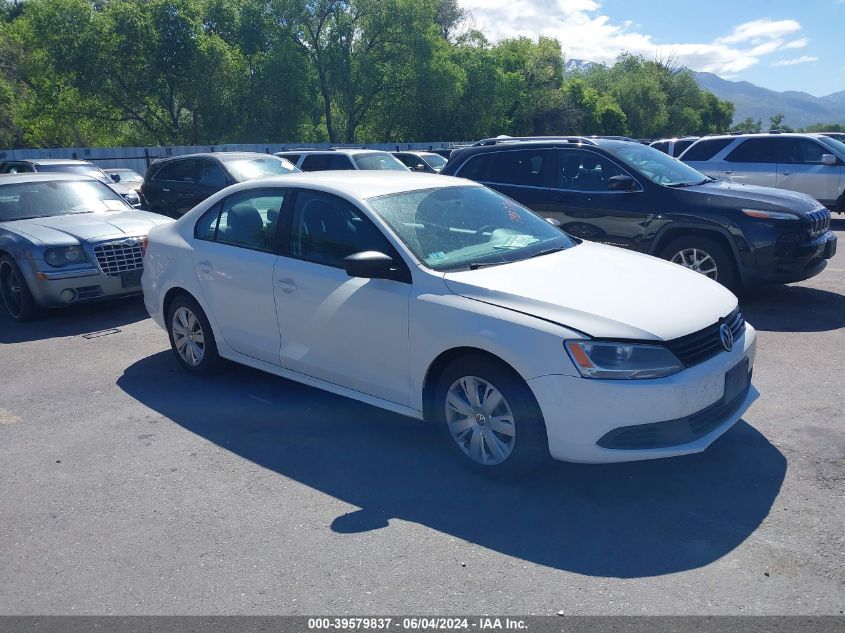 2012 VOLKSWAGEN JETTA 2.0L S