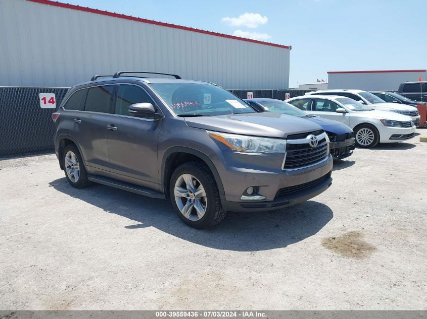 2015 TOYOTA HIGHLANDER LIMITED V6