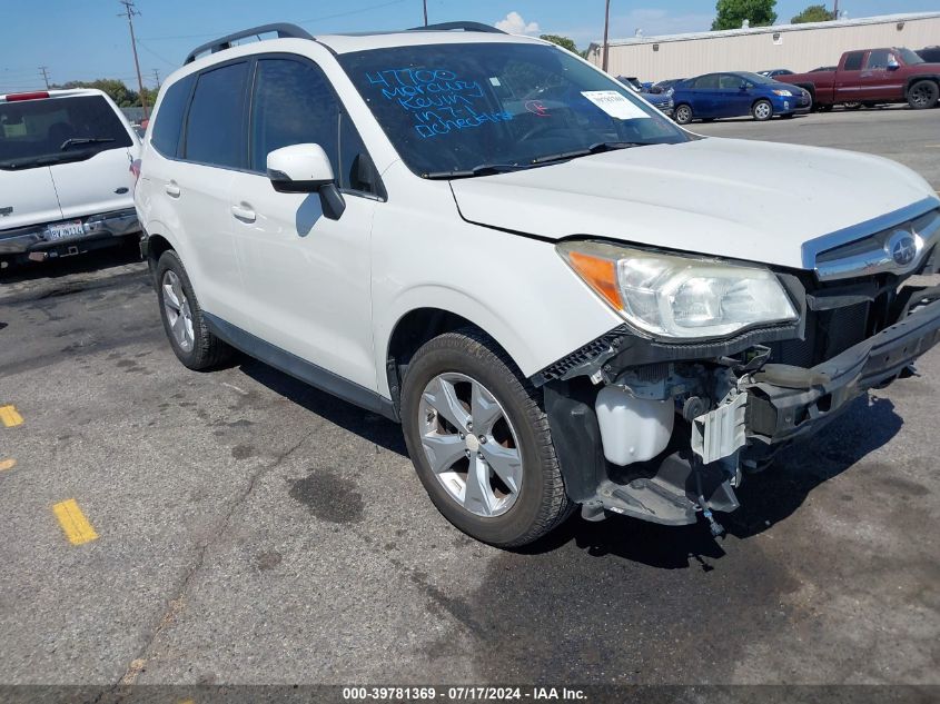 2014 SUBARU FORESTER 2.5I TOURING