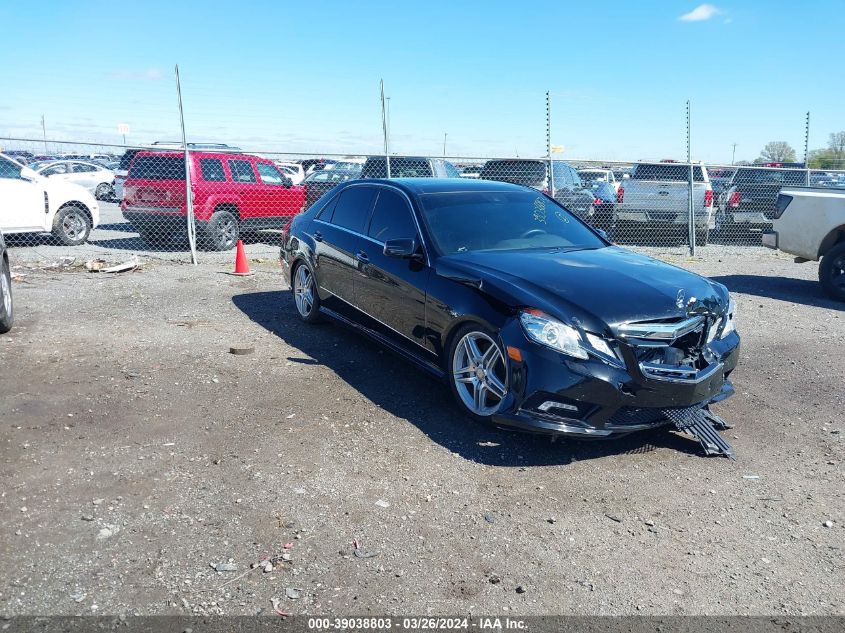 2011 MERCEDES-BENZ E 550 4MATIC