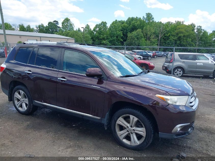 2012 TOYOTA HIGHLANDER LIMITED V6