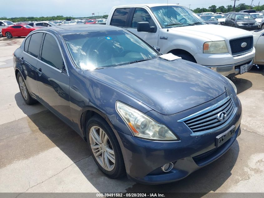 2011 INFINITI G25 JOURNEY