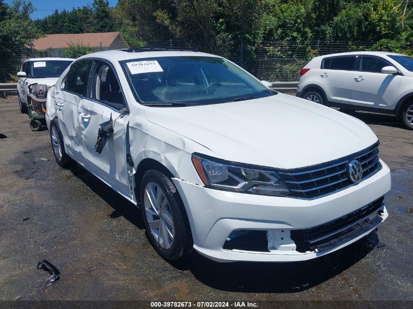 2018 VOLKSWAGEN PASSAT 2.0T SE