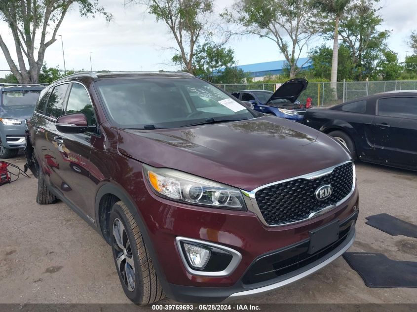 2017 KIA SORENTO 3.3L EX