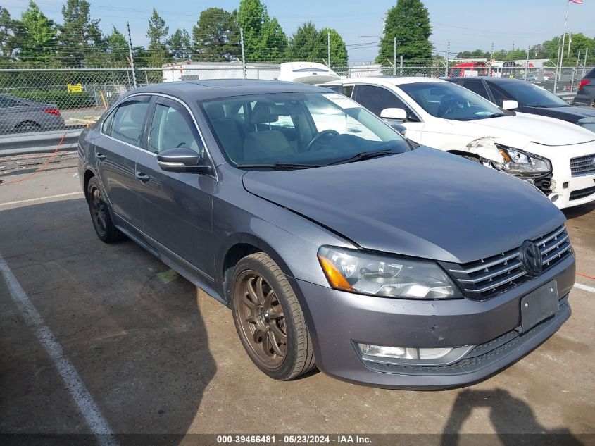 2014 VOLKSWAGEN PASSAT 2.0L TDI SE