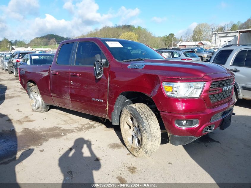 2022 RAM 1500 BIG HORN QUAD CAB 4X4 6'4 BOX