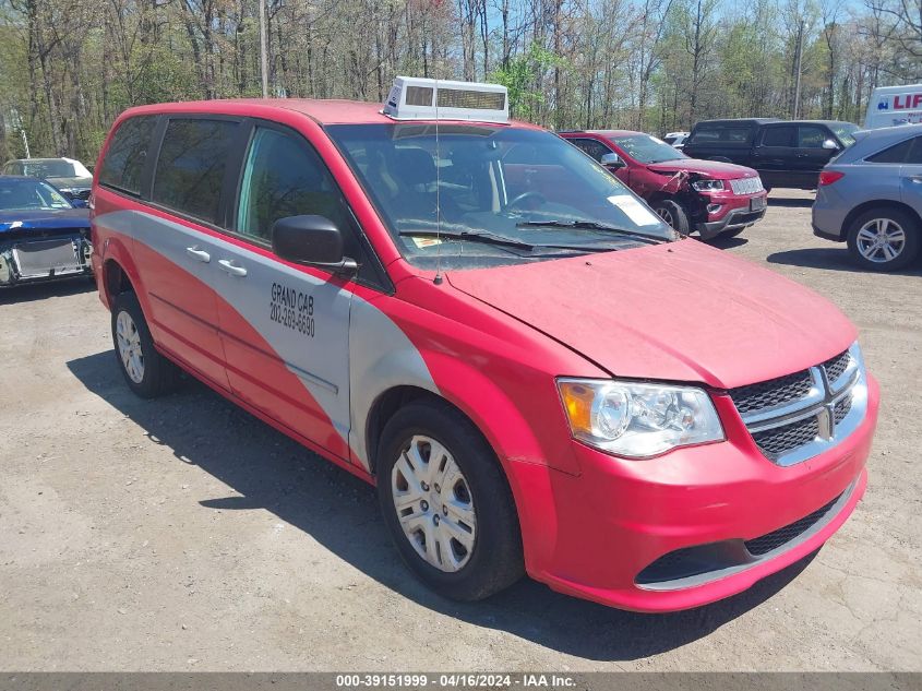 2015 DODGE GRAND CARAVAN SE