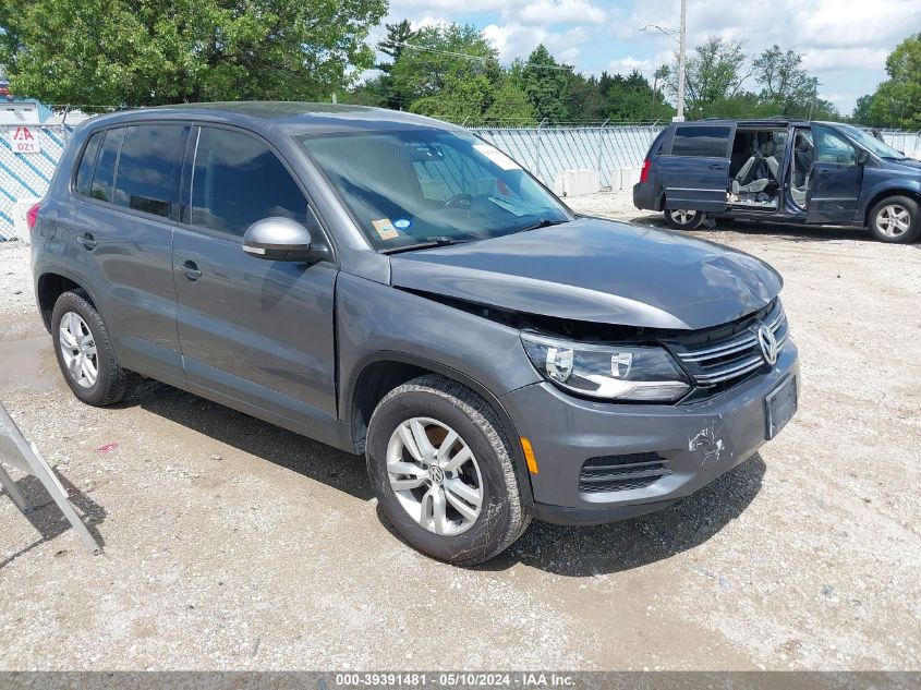 2013 VOLKSWAGEN TIGUAN S