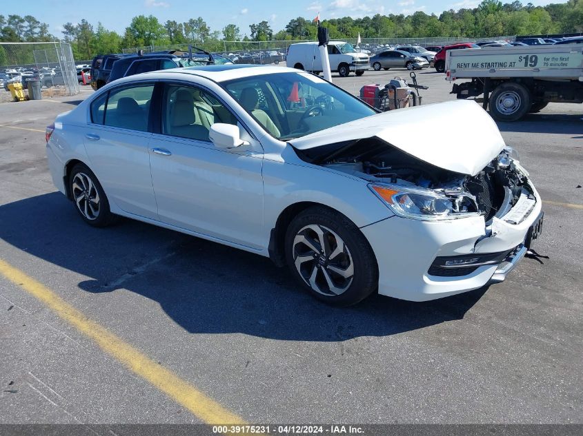 2017 HONDA ACCORD EX-L V6