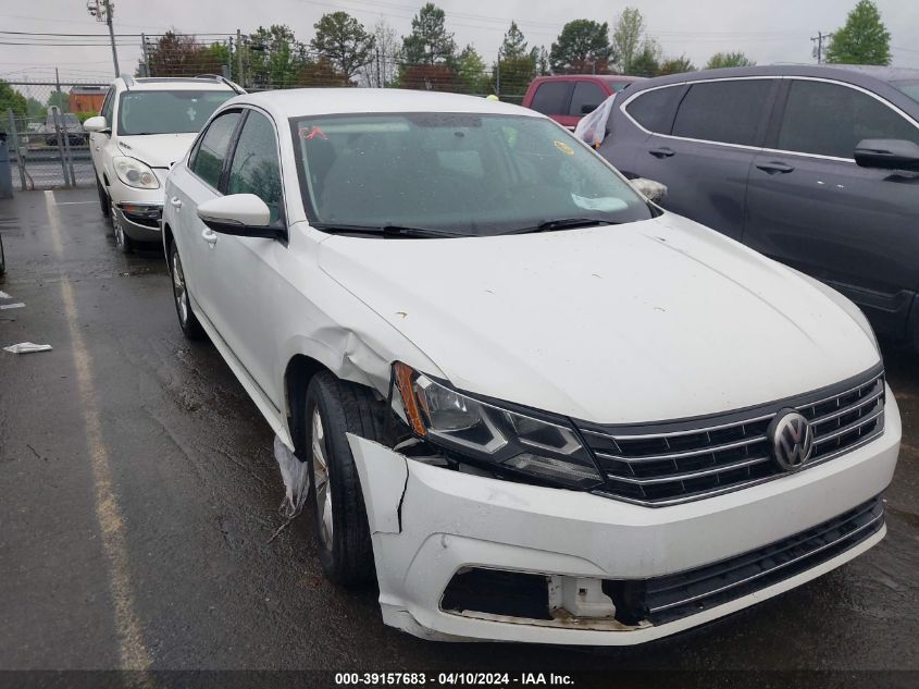 2017 VOLKSWAGEN PASSAT 1.8T S