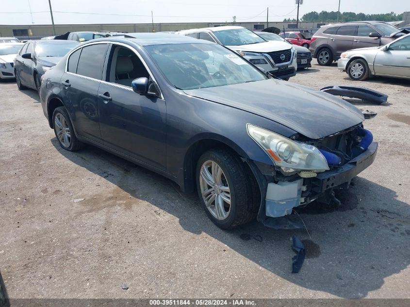 2011 INFINITI G37X