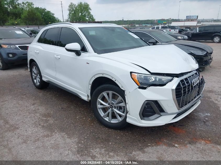 2021 AUDI Q3 PREMIUM 45 TFSI S LINE QUATTRO TIPTRONIC