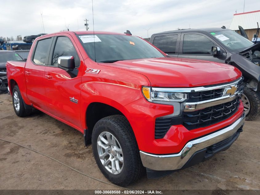 2022 CHEVROLET SILVERADO 1500 4WD  STANDARD BED LT