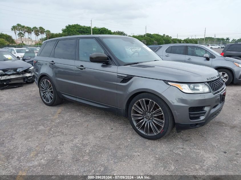 2016 LAND ROVER RANGE ROVER SPORT 3.0L V6 TURBOCHARGED DIESEL SE TD6