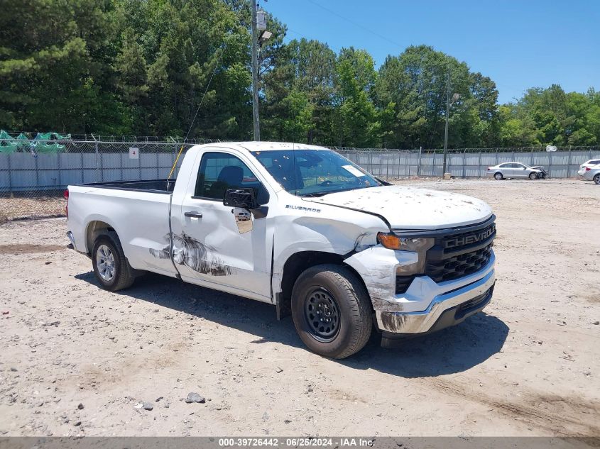 2022 CHEVROLET SILVERADO 1500 2WD REGULAR CAB LONG BED WT