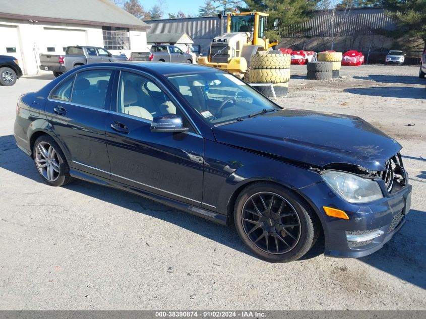 2012 MERCEDES-BENZ C 300 LUXURY 4MATIC/SPORT 4MATIC