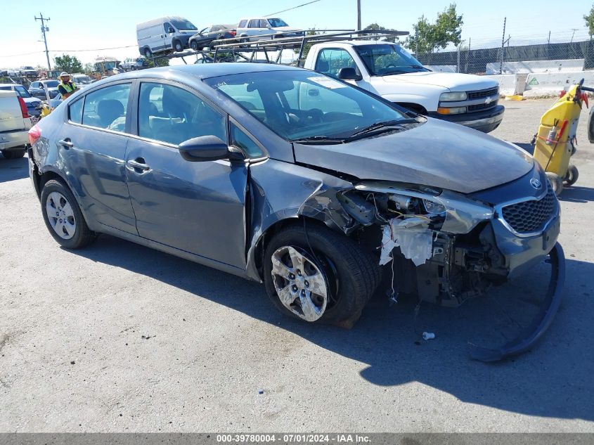 2016 KIA FORTE LX