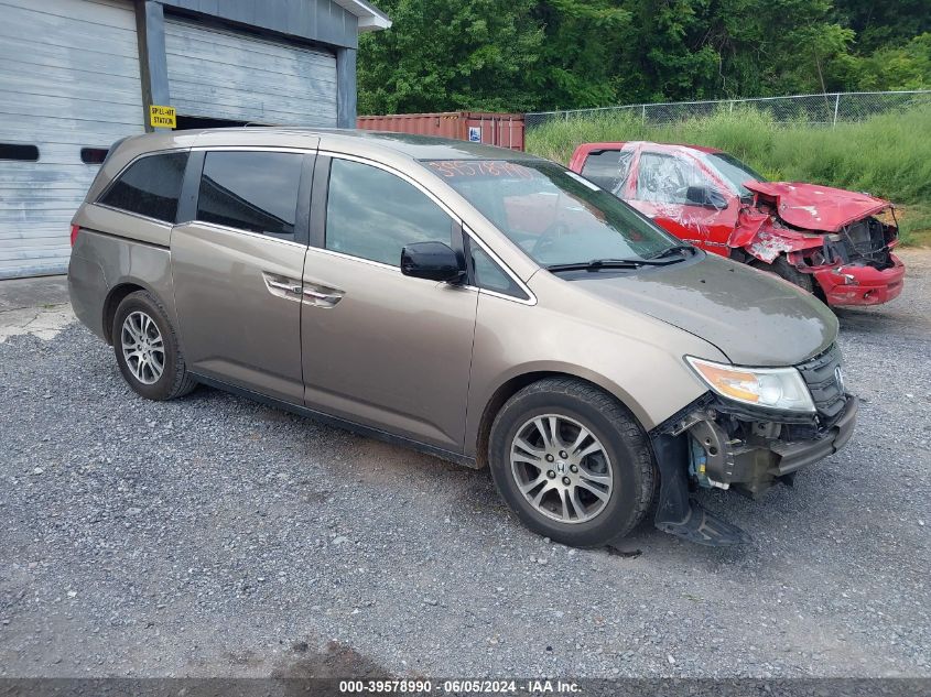 2012 HONDA ODYSSEY EXL