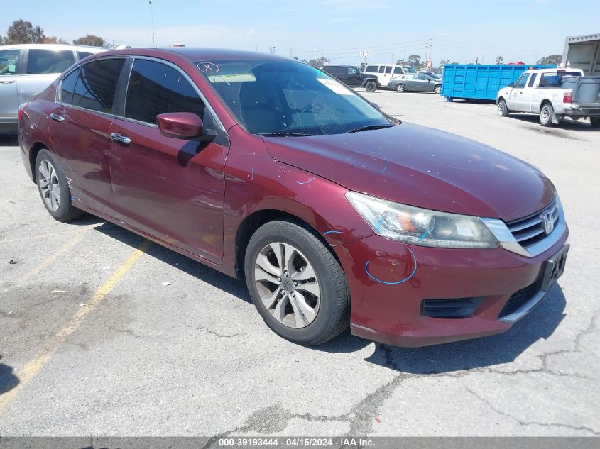 2014 HONDA ACCORD LX