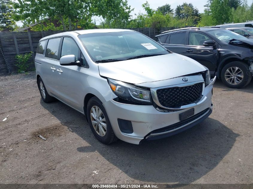 2016 KIA SEDONA L