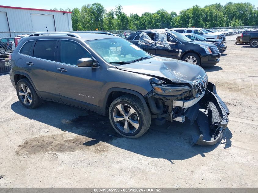 2019 JEEP CHEROKEE LIMITED 4X4