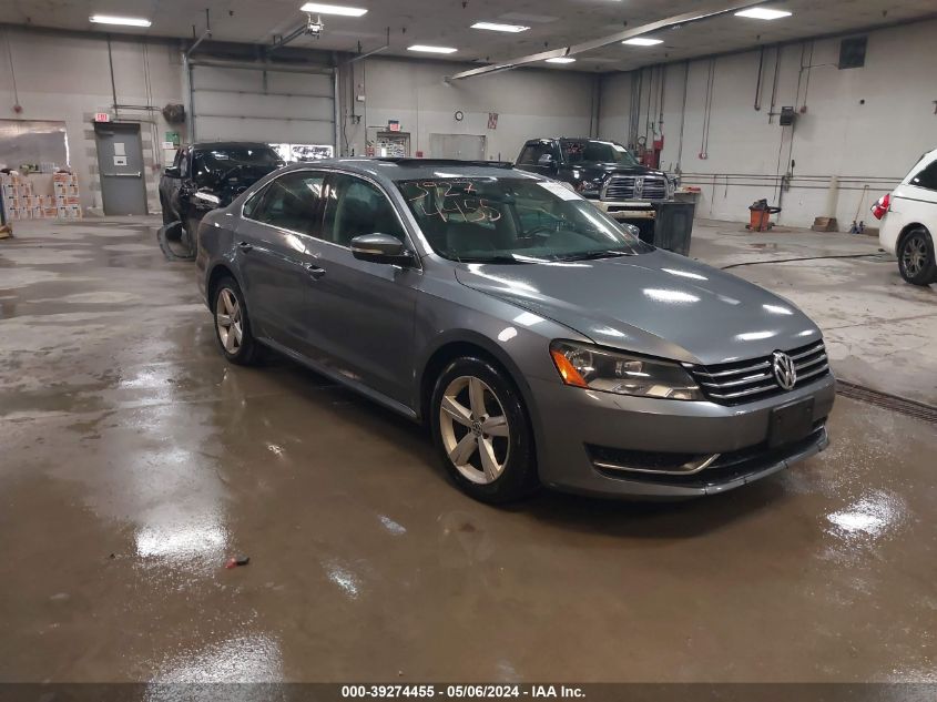 2013 VOLKSWAGEN PASSAT 2.5L SE