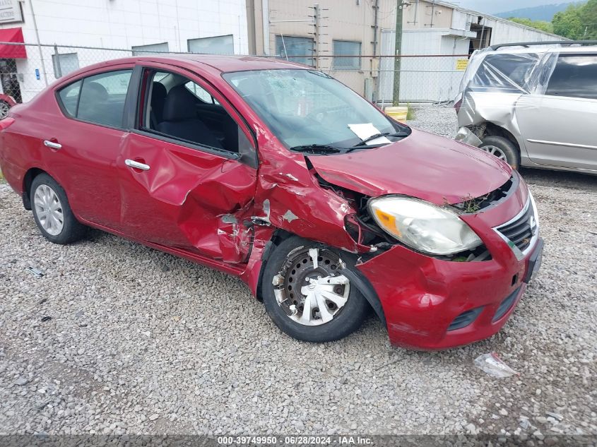 2012 NISSAN VERSA 1.6 SV