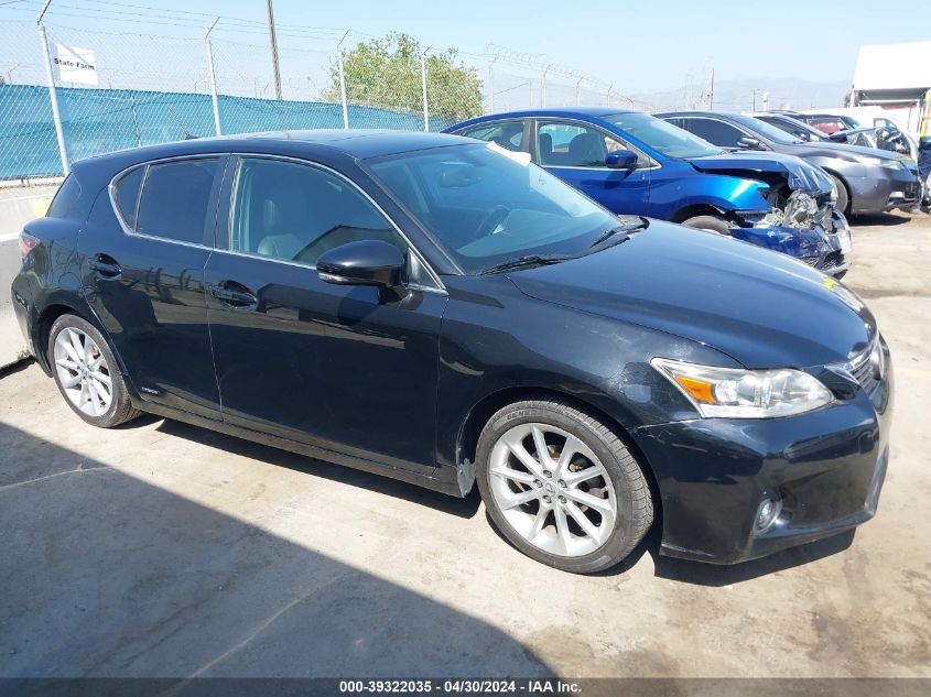 2012 LEXUS CT 200H PREMIUM