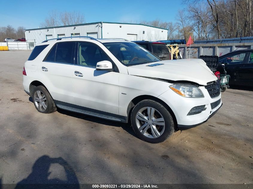 2012 MERCEDES-BENZ ML 350 BLUETEC 4MATIC