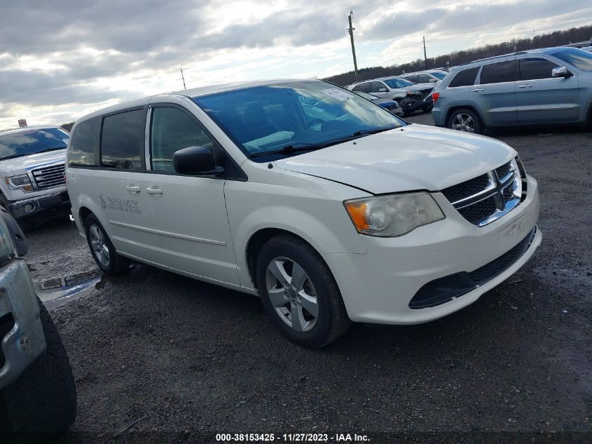 2013 DODGE GRAND CARAVAN SE