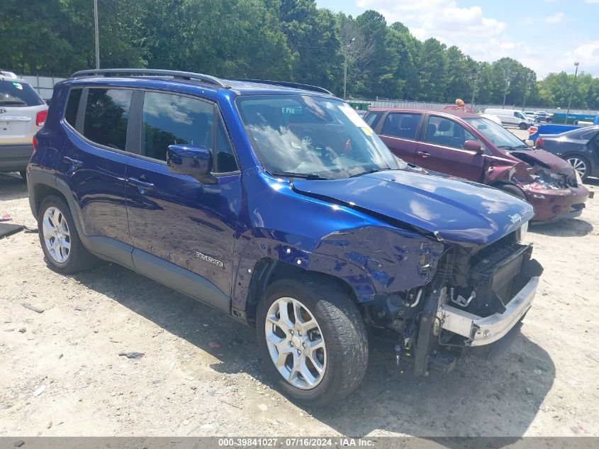 2018 JEEP RENEGADE LATITUDE FWD