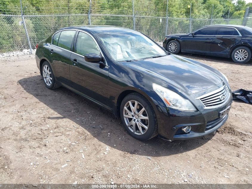 2011 INFINITI G37X