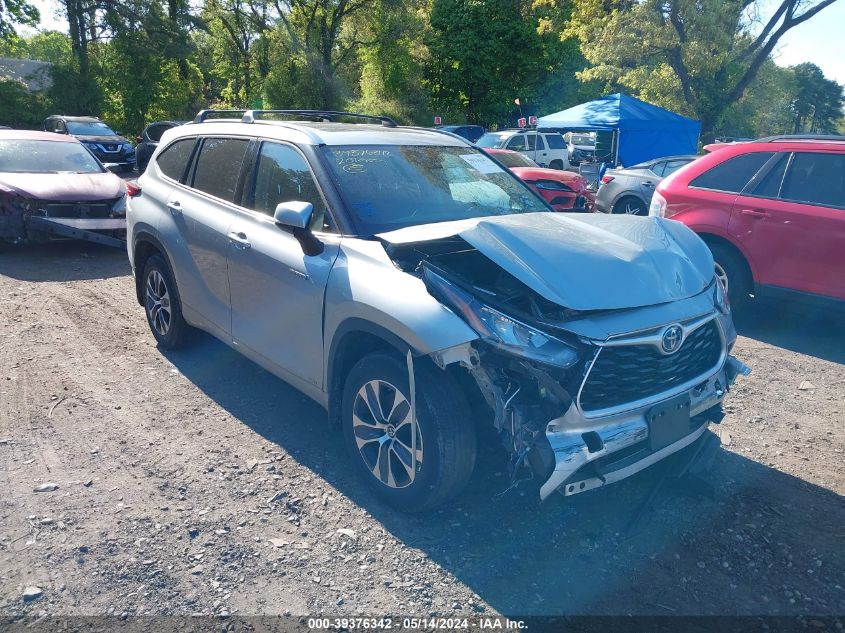 2020 TOYOTA HIGHLANDER HYBRID XLE