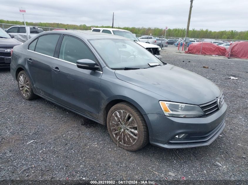 2015 VOLKSWAGEN JETTA 1.8T SE