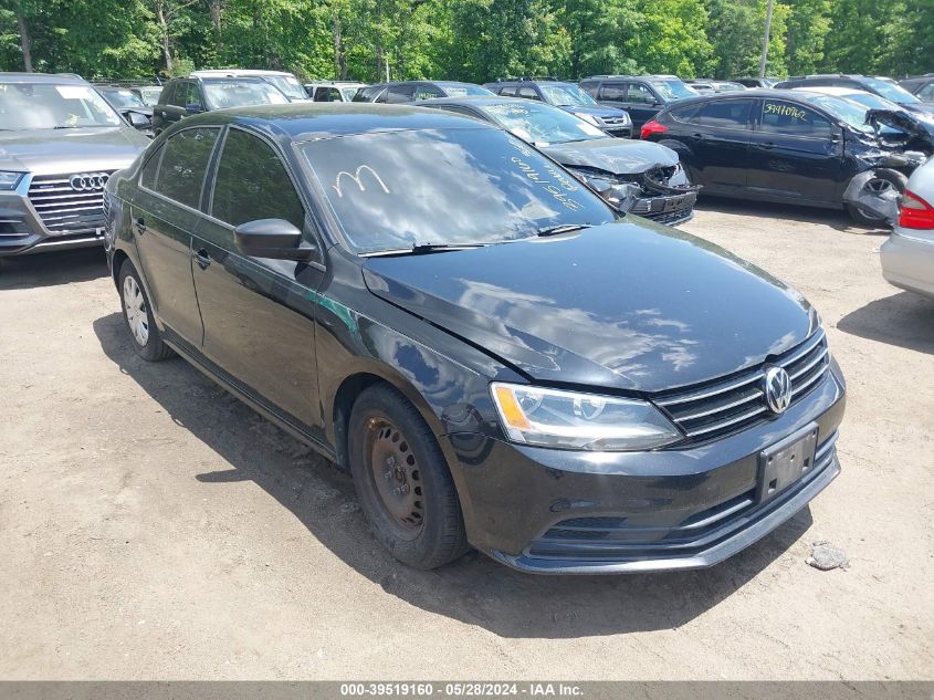 2016 VOLKSWAGEN JETTA 1.4T S