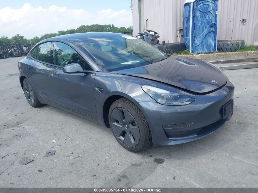 2023 TESLA MODEL 3 REAR-WHEEL DRIVE