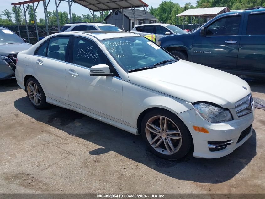 2012 MERCEDES-BENZ C 300 LUXURY 4MATIC/SPORT 4MATIC