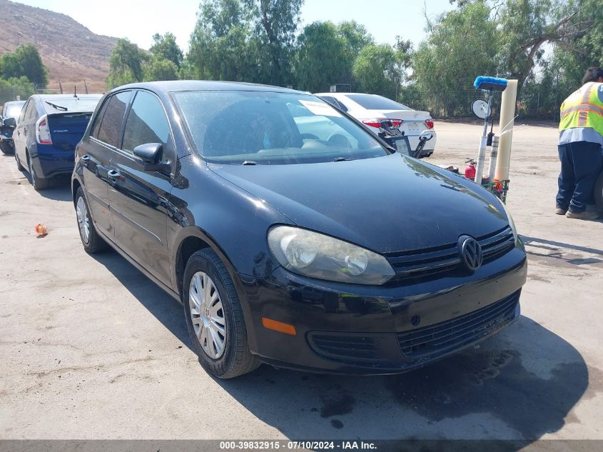 2012 VOLKSWAGEN GOLF 2.5L 4-DOOR