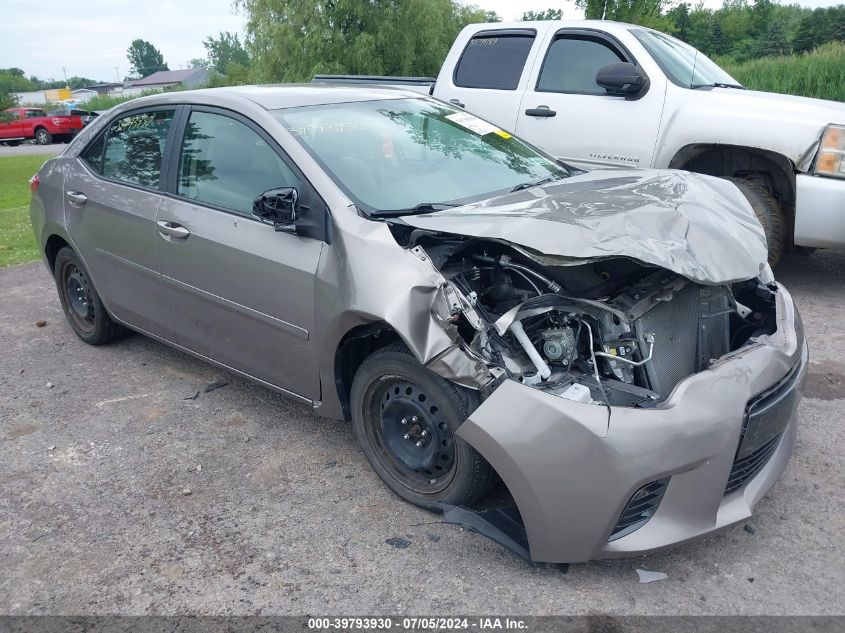 2016 TOYOTA COROLLA LE