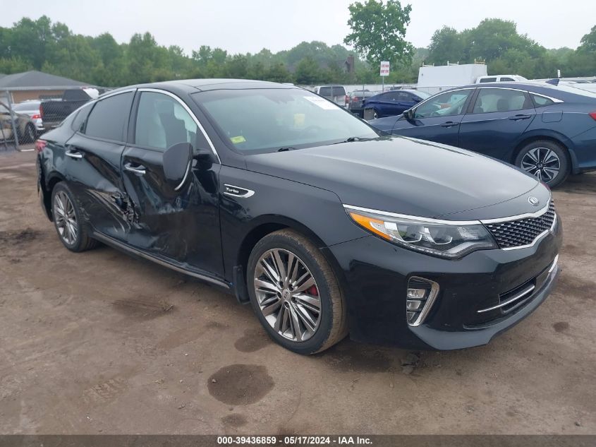 2018 KIA OPTIMA SX TURBO