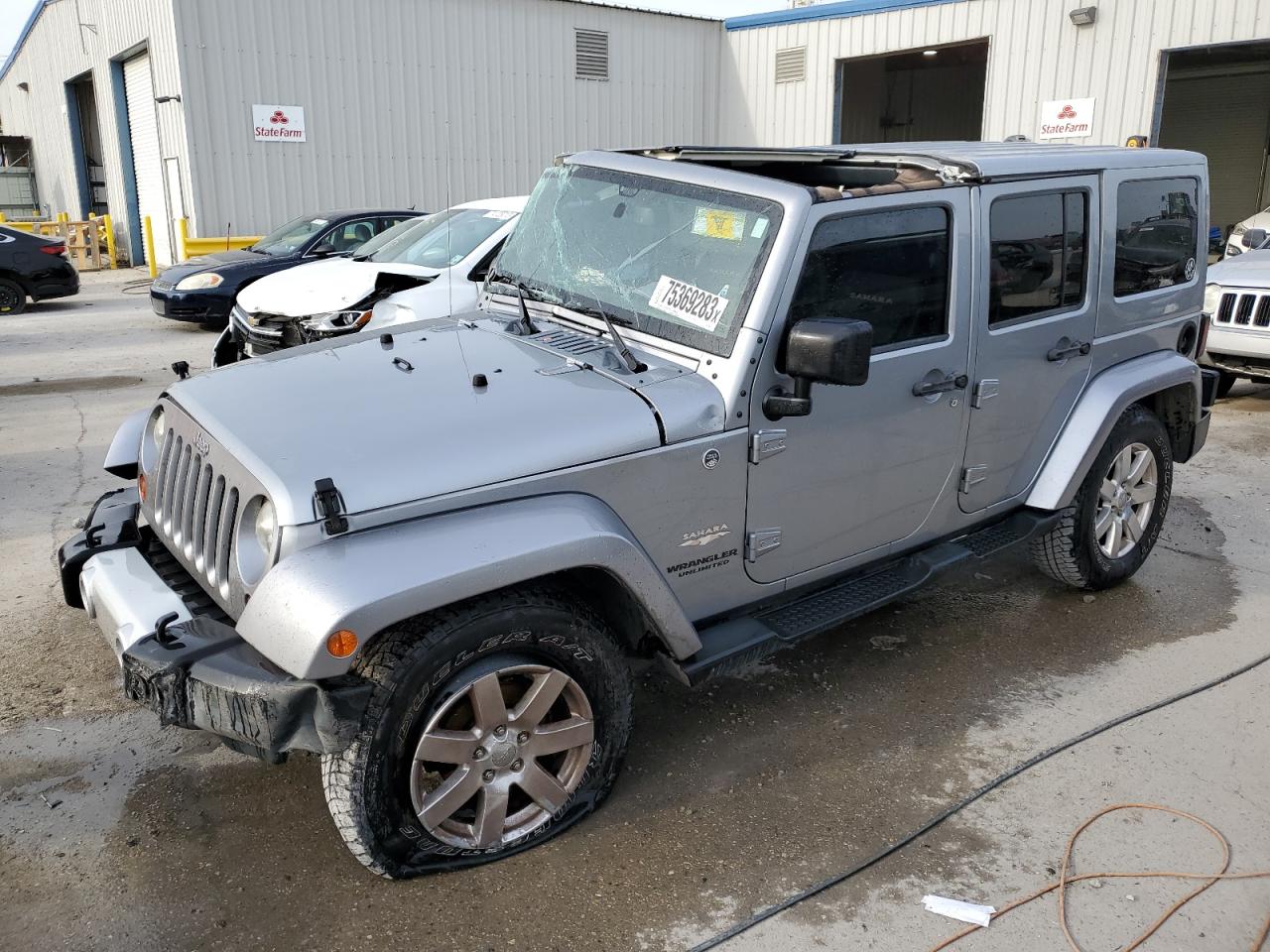 2013 JEEP WRANGLER UNLIMITED SAHARA