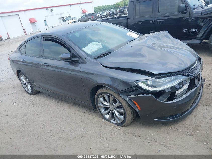 2016 CHRYSLER 200 S