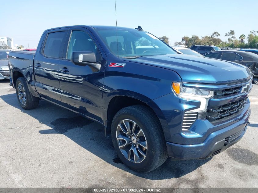 2022 CHEVROLET SILVERADO 1500 4WD  SHORT BED RST