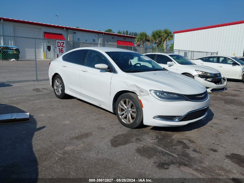 2015 CHRYSLER 200 LIMITED