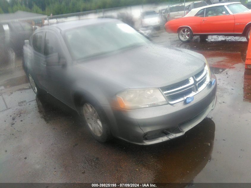 2012 DODGE AVENGER SE