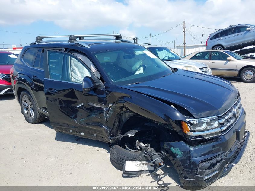 2019 VOLKSWAGEN ATLAS 3.6L V6 SE W/TECHNOLOGY R-LINE