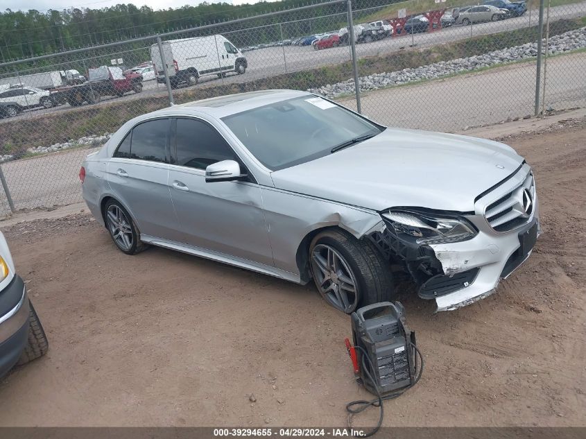 2014 MERCEDES-BENZ E 350 4MATIC