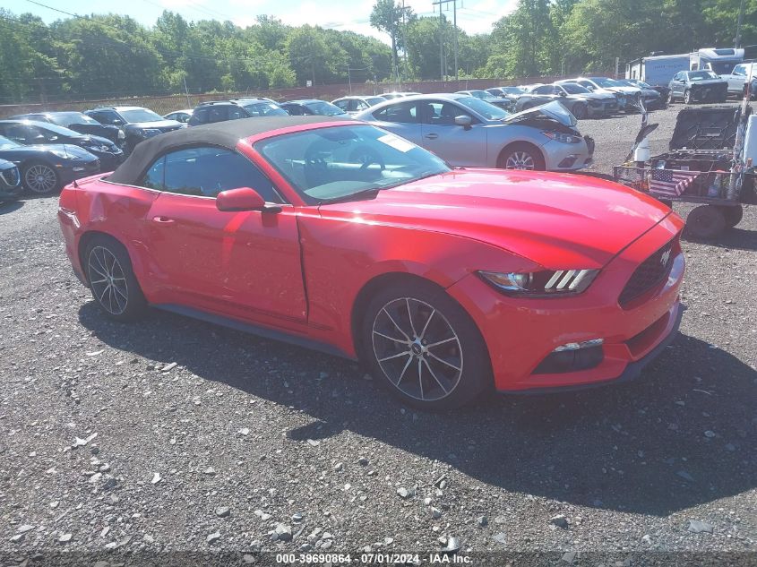 2016 FORD MUSTANG ECOBOOST PREMIUM